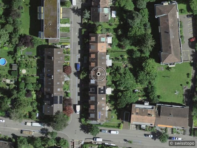Luftbild Fürfelderstrasse 77, Riehen