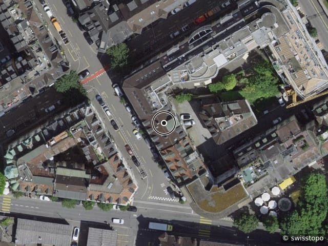 Luftbild Dornacherstrasse 15, Luzern