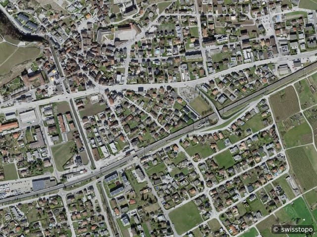 Luftbild Sierre