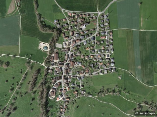 Luftbild Châtillon