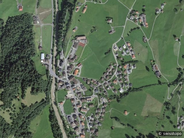 Luftbild Flühli