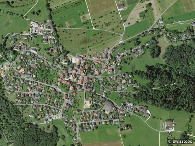 Luftbild Blauen