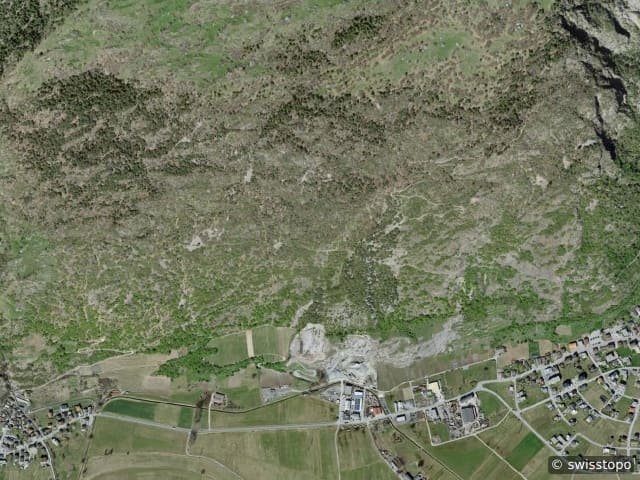 Luftbild Niedergampel