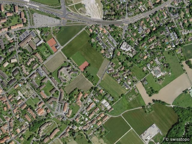 Luftbild Bernex