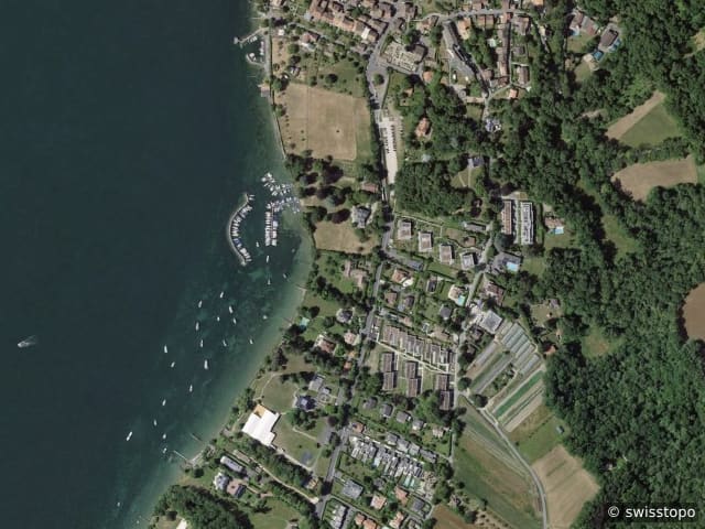 Luftbild Hermance