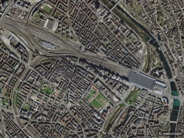 Luftbild Zürich
