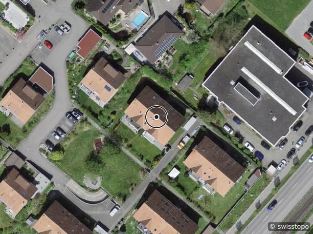 Luftbild Stammbachstrasse 38, Lohn-Ammannsegg