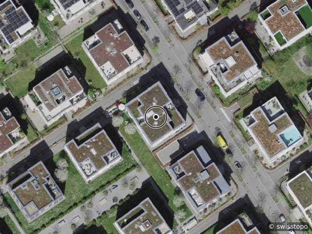 Luftbild von-Gunten-Strasse 7, Bern