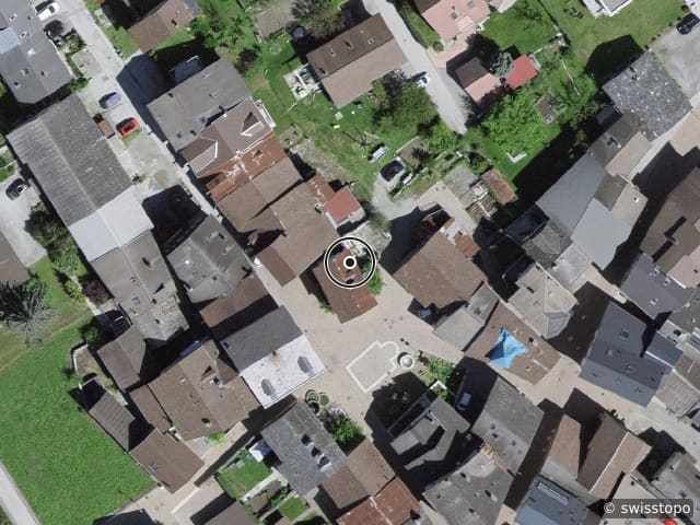 Luftbild Rue du Paradis 6, Bramois