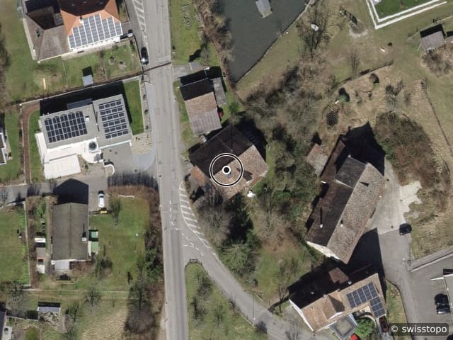 Luftbild Mühlegasse 20, Hallau
