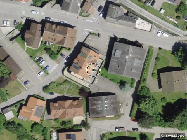 Luftbild Grand Rue 110, Château-d'Oex