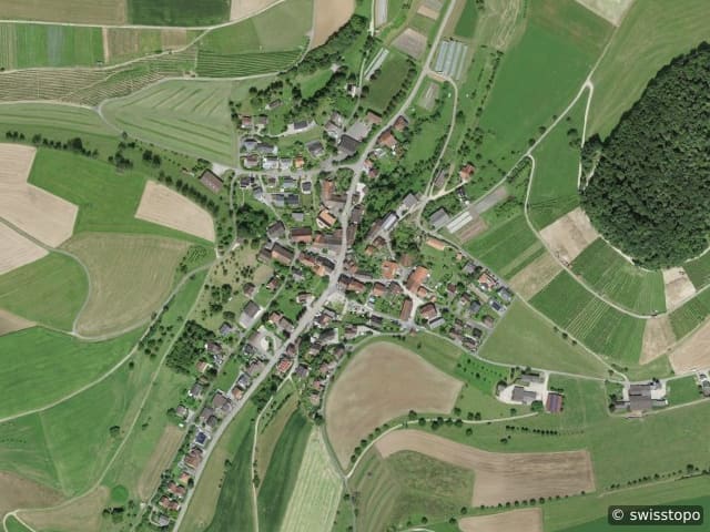 Luftbild Elfingen
