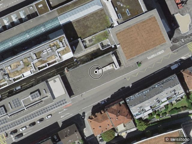 Luftbild Haselstrasse 16, Baden