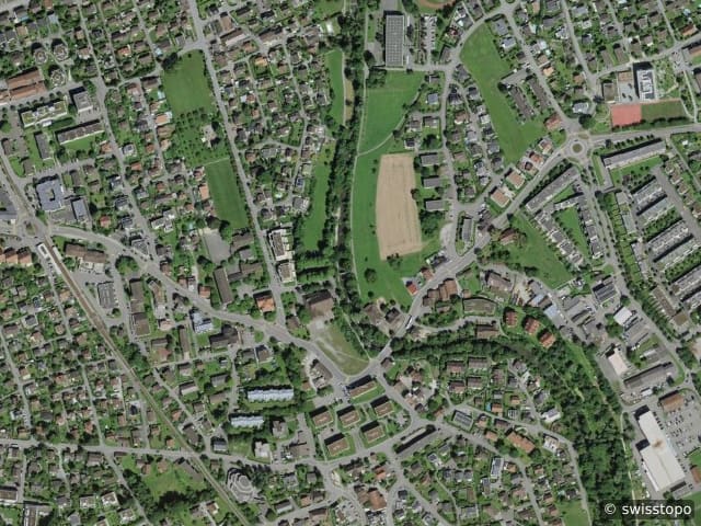 Luftbild Mueliweg 10, Buchs