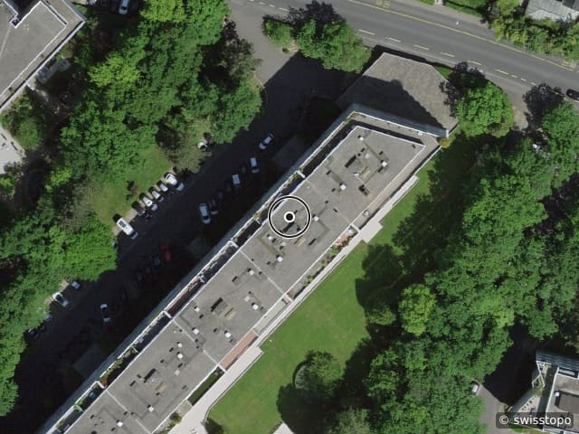 Luftbild Chemin de la Gradelle 16, Chêne-Bougeries