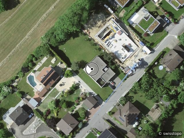 Luftbild Route des Genevreys 65, Domdidier