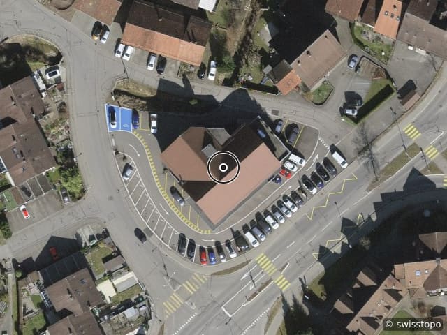 Luftbild Würzacherstrasse 2, Saland