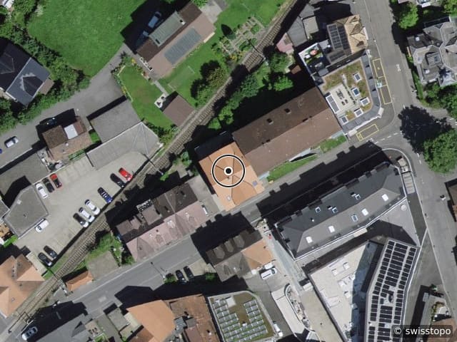 Luftbild Neugasse 9, Interlaken
