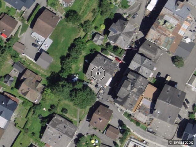 Luftbild Rue du Village 62, Champéry