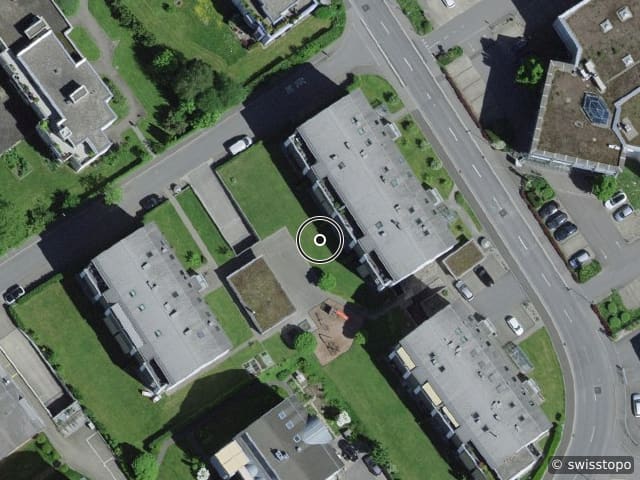 Luftbild Flurstrasse 5, Mels