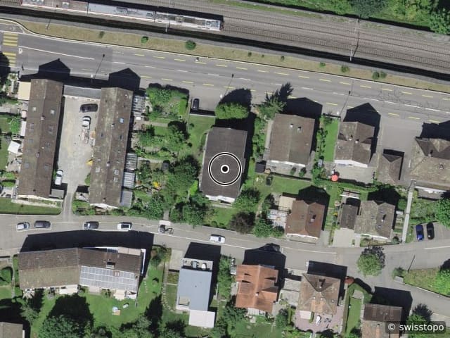 Luftbild Bruggerstrasse 109, Baden