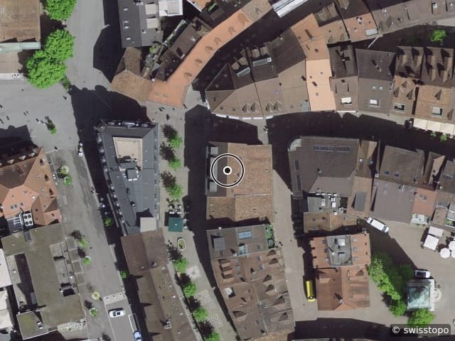 Luftbild Hauptgasse 31, Olten