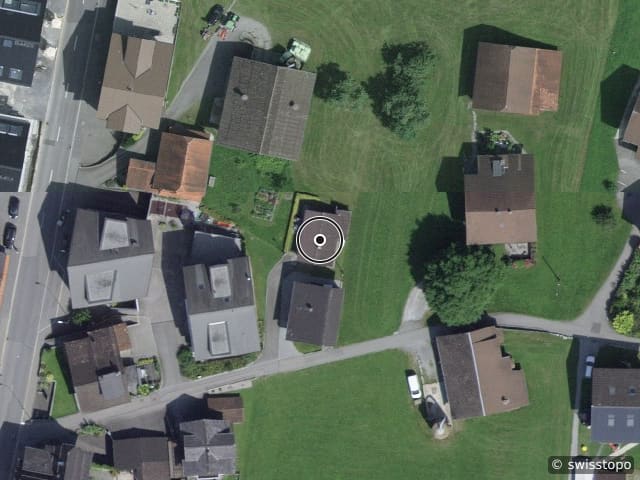 Luftbild Hostettgasse 7, Lungern