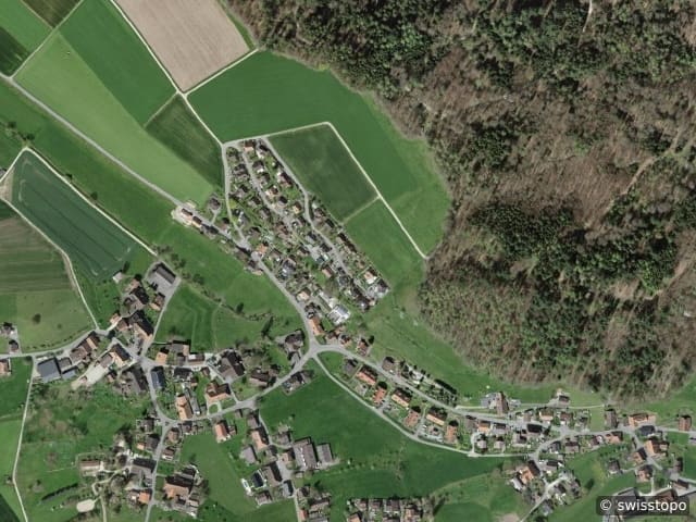 Luftbild Hindelbank