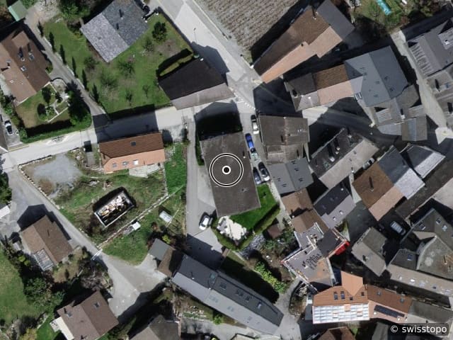 Luftbild Rue de la Portettaz 13, Saint-Pierre-de-Clages