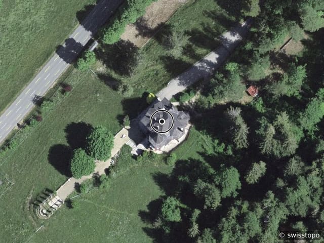 Luftbild Les Collondès 33, L'Abbaye