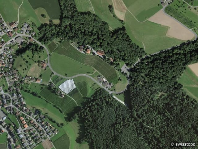 Luftbild Gelfingen