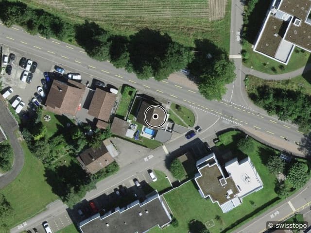 Luftbild Hauptstrasse 41, Holziken