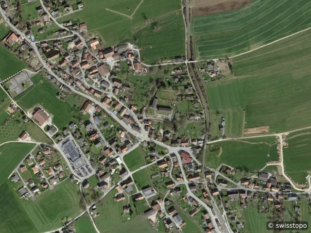 Luftbild Bonfol