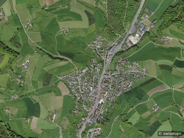 Luftbild Niederdorf