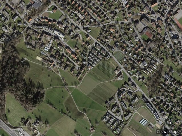 Luftbild Wädenswil/ZH
