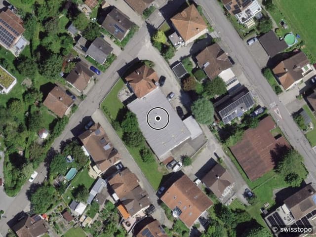 Luftbild Breitestrasse 37, Sirnach