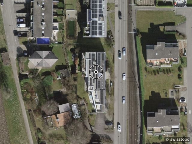 Luftbild Bremgartnerstrasse 126, Dietikon
