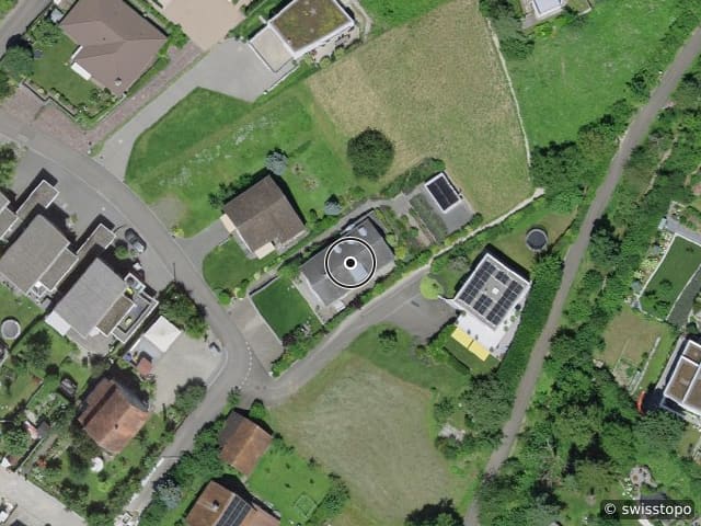 Luftbild Haldenweg 4, Klingnau