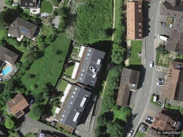 Luftbild Hauptstrasse 102B, Bubendorf
