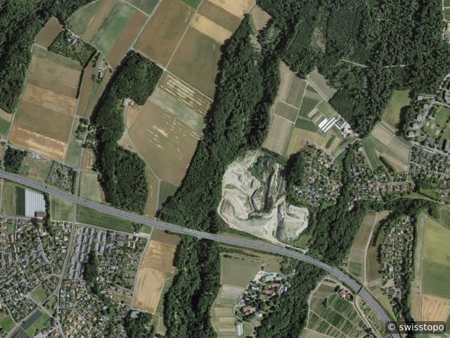 Luftbild Lausanne