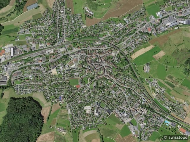 Luftbild Gelterkinden