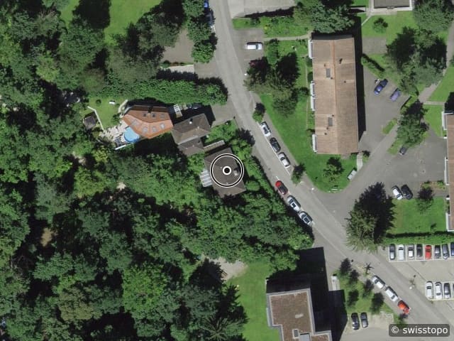 Luftbild General Guisan-Strasse 13, Arlesheim