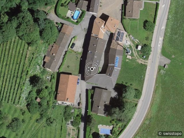 Luftbild Via Al Molino 7, Montagnola