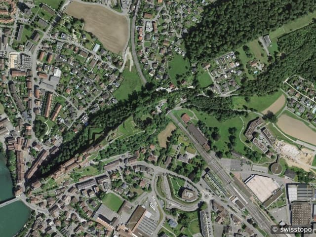 Luftbild Aarburg