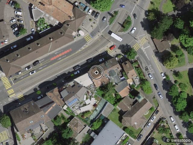 Luftbild route du grand lancy 49, Grand-Lancy