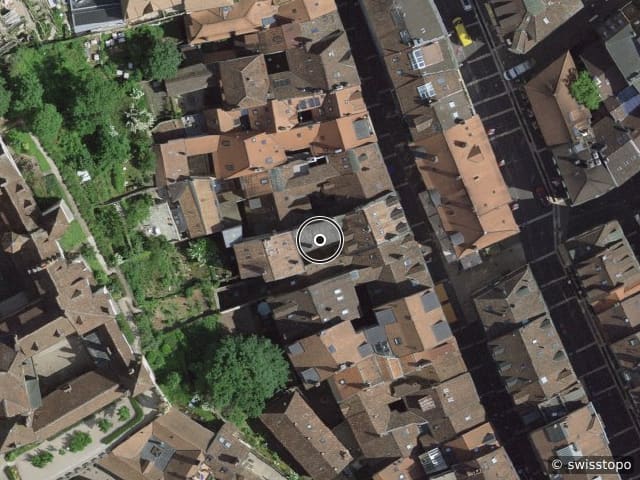Luftbild Rue des Moulins 21, Neuchâtel