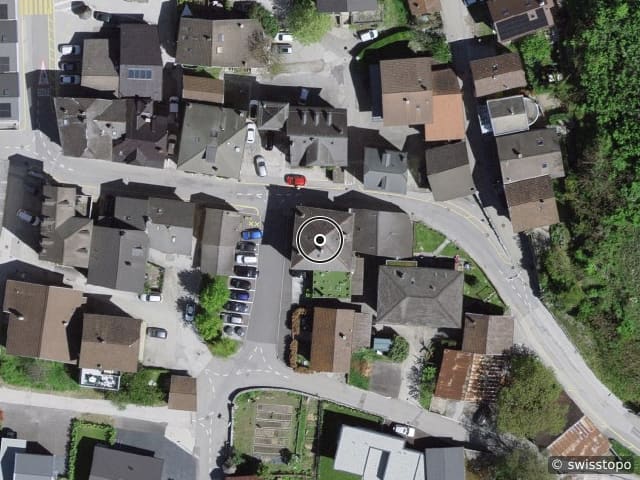 Luftbild rue de Fauporte 10, Granges