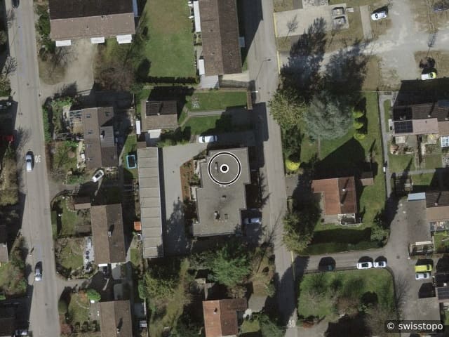 Luftbild Mooswiesenweg 13a, Winterthur