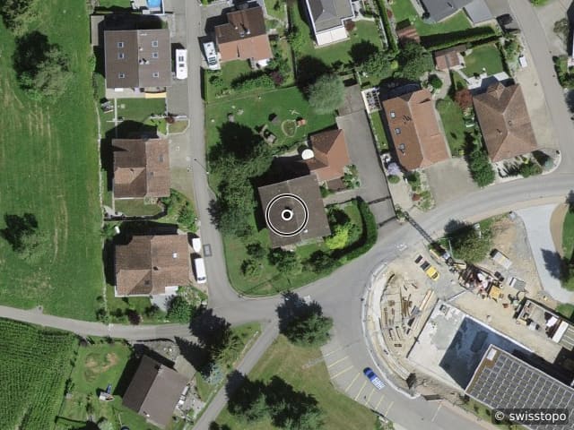 Luftbild Buttenbergstrasse 6, Rickenbach