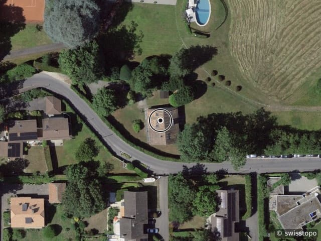 Luftbild Chemin Isaac-Machard 3, Versoix